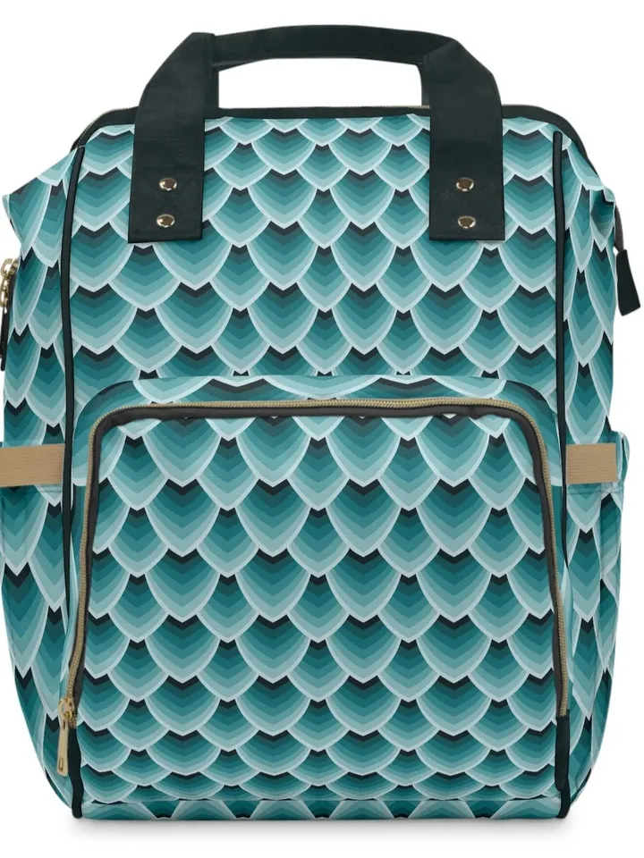 Dragon Scale Backpack | TTRPG Game Bag, DnD Backpack, Tabletop Roleplaying Game Organizer, Bag of Holding, DnD Gift, Lord of the Rings