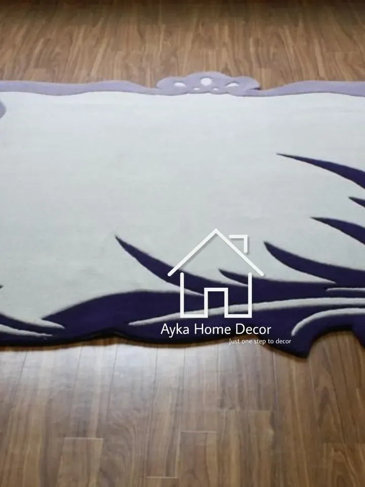 Ayka 100% Handmade Woolen Area Rug For Hall Kitchen Living Room Bed Room Dining Room Kids Room Carpet / Modern Rug / Hall Rug/Christmas Gift