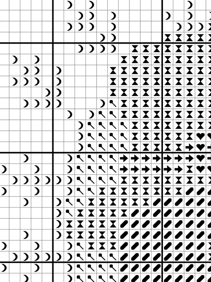 Christmas animals cross stitch pattern. Set of 5. Snowflake cross stitch. Christmas gift.