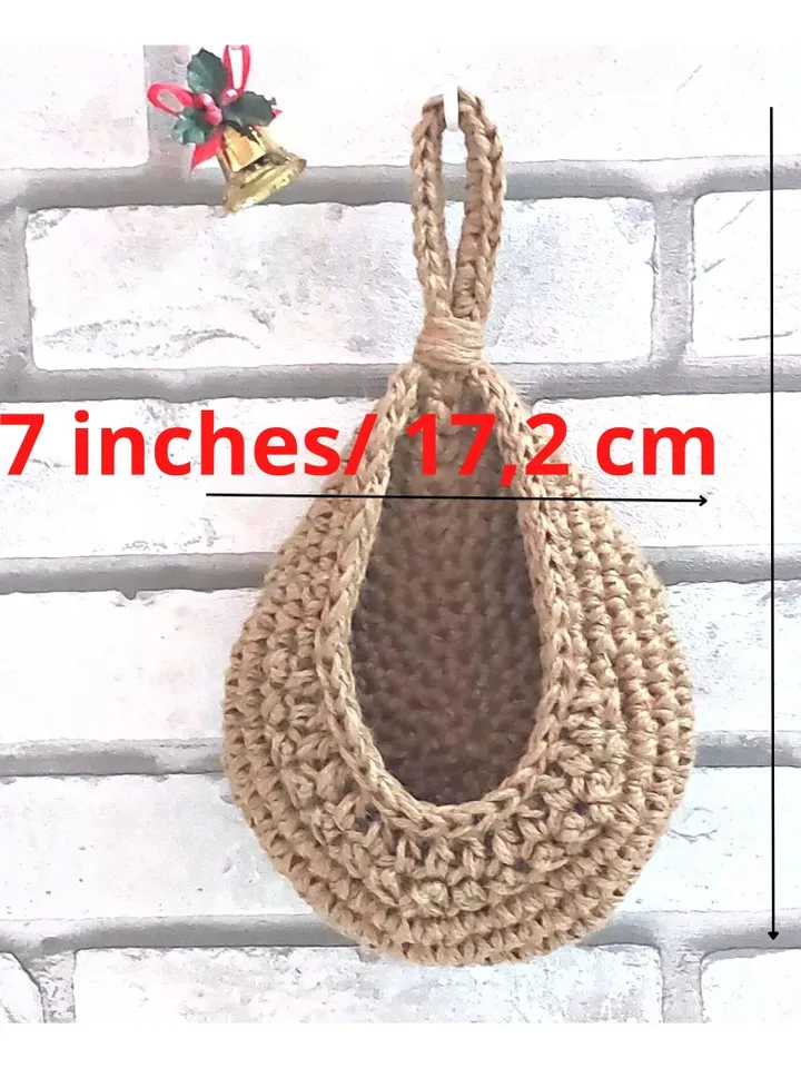 Christmas kitchen gift Kitchen and dining decor Minimalist wall hanging storage baskets set