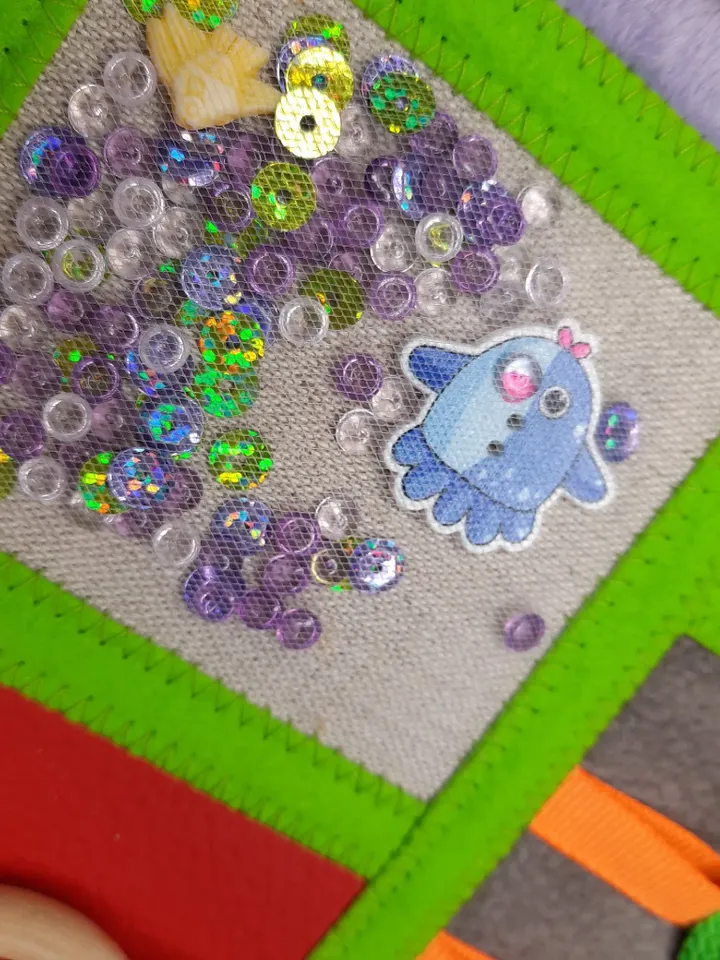 Fidget blanket mat dementia, Sensory busy board Autism, Lap blanket quilt for Alzheimers, Activities for restless hand