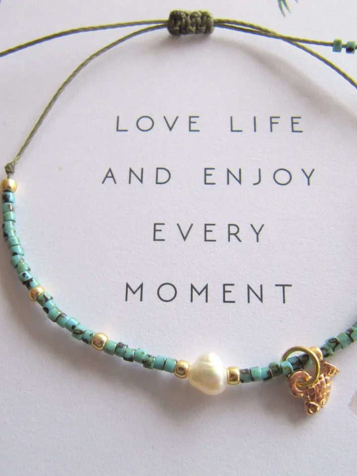 Miyuki bracelet and gift Card/Dainty & Beaded Tiny beads/Miyuki bracelet, friendship bracelet with freshwater pearl, Miyuki bracelets