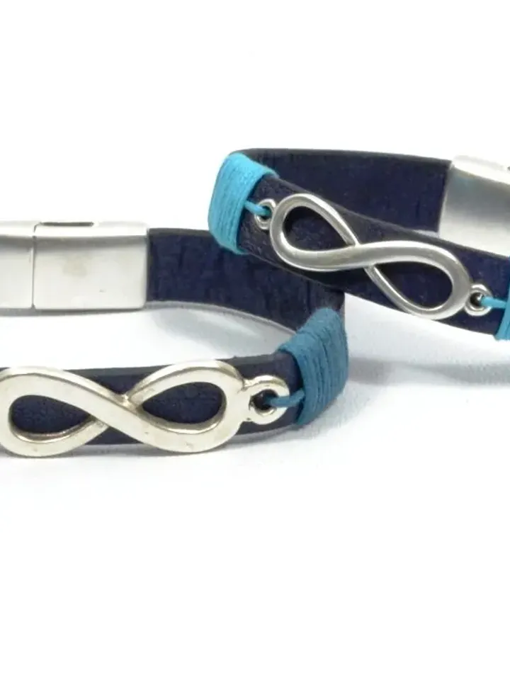 Couple Bracelets, Matching Infinity Bracelets, Bride and Groom Wedding Gift, His and Hers Bracelet Set, Infinity Jewelry Gifts for Couples
