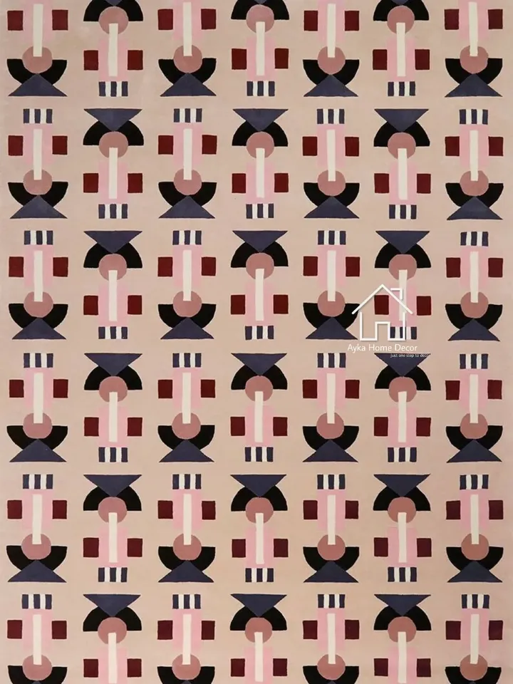 Premium Modern Hand Tufted Wool Indian Designer Hand Made Rug 3X5Ft 4X6zFt 5X8Ft 8X10Ft 9X12Ft Hand Made Living Room Rugs Bed Room Rugs Tuft