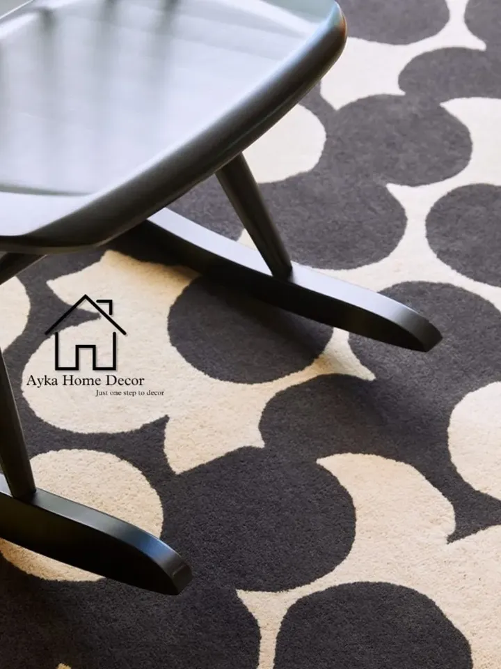 Ayka HandMade Tufted 100% Fine wool Trending carpets and rugs for Living Room and for kids room / Hall Rug / Christmas Gift / Office Rug