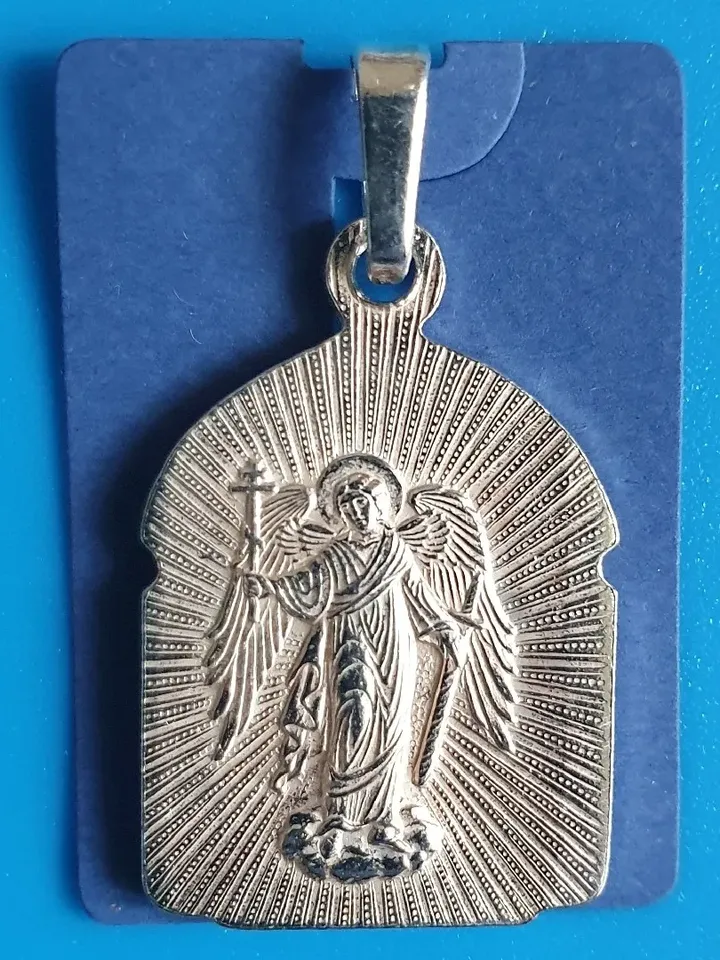 The Holy Martyr Valentine of Dorostorum Christian pendant necklace free shipping from the Orthodox store
