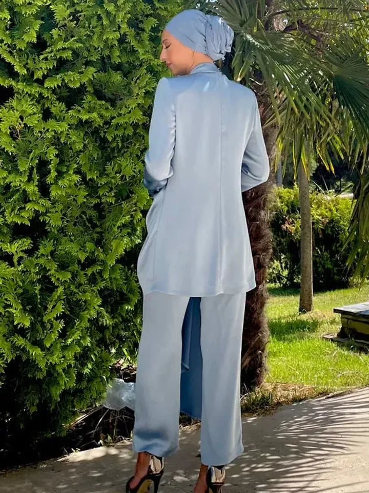AHUNARE HIJAB - Wedding Dress, Muslim Evening Gown, Nikah, Islamic Wedding, Engagement, Bridesmaid,