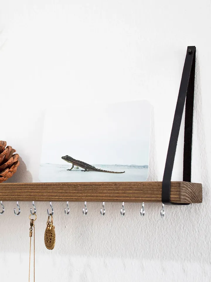 Jewelry organizer Wall Hanging, Hanging Jewelry Display, Wooden Jewelry Shelf, , Wall Hanging Jewelry, Jewelry Organizer Wall Mount