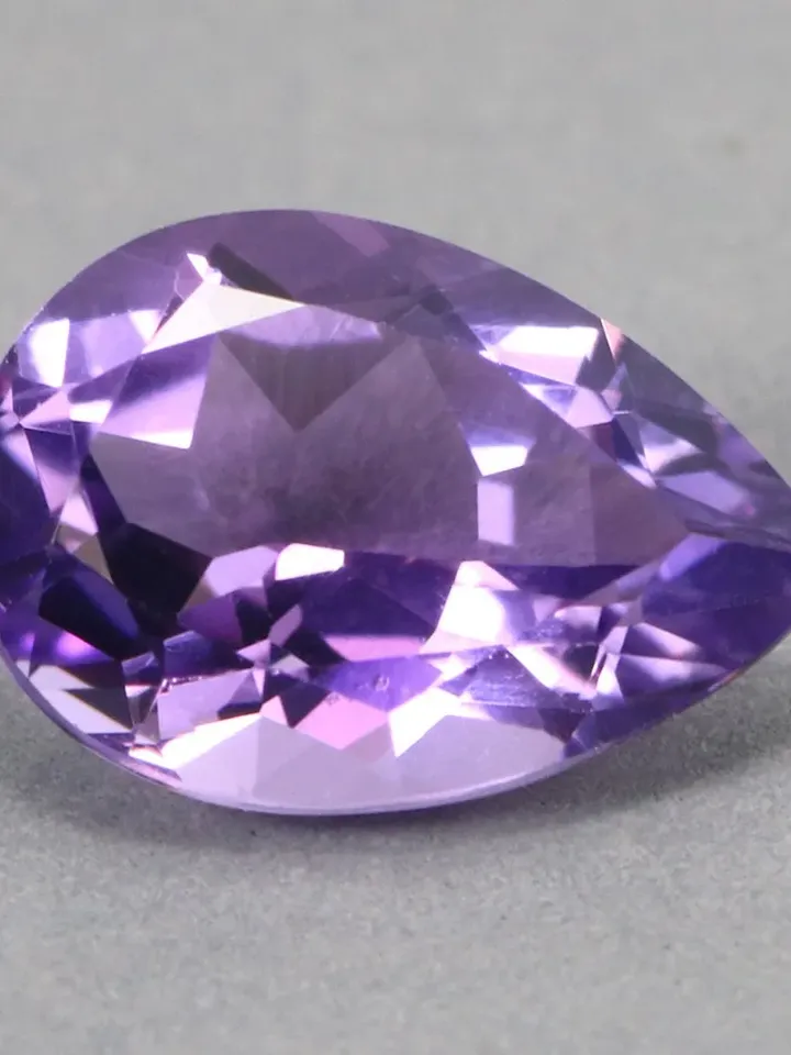 1.76 CT Flawless Sparkling 100% Natural AAA Grade Color Purple Amethyst From Bolivia