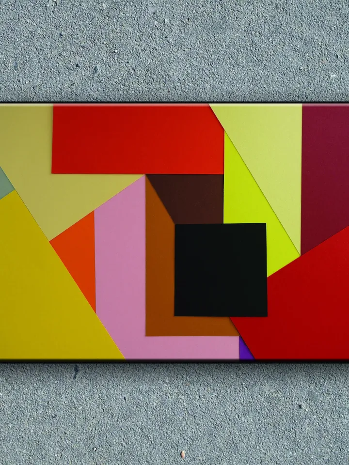 Abstract Painting Print on Canvas , Floating Frame Option, Modern Wall Art, Extra Large Canvas Wall Art
