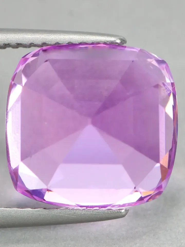 10.00 CT Superb Hot Pink ! Cushion Cut 100% Natural Kunzite From Pakistan