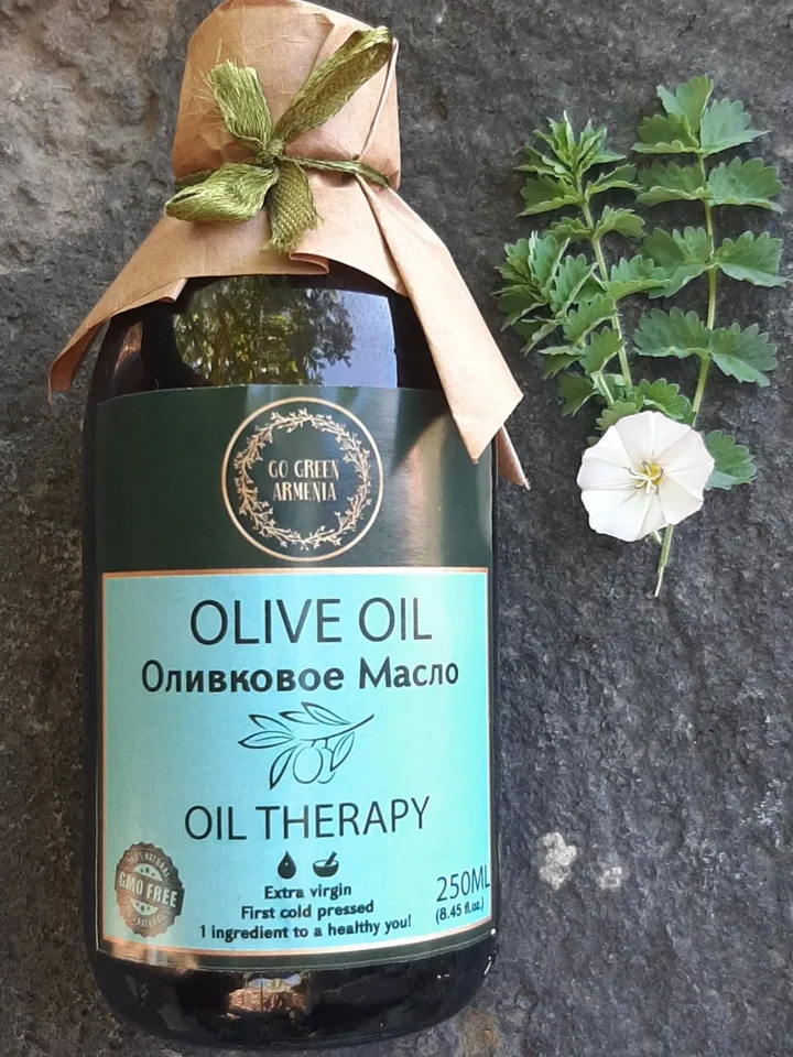 Extra Virgin Olive Oil, First Cold Pressed, 100% Organic, Pure, GMO Free, Vegan-Friendly, Rich Yet Delicate Flavor, Internal & External Use