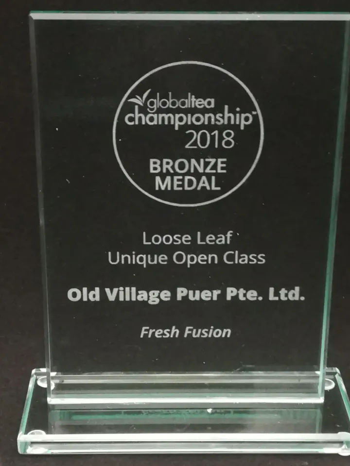 Sheng PuEr Tea FRESH FUSION® 2015, Award-Winning Globaltea Championship 2018, loose leaves 50g