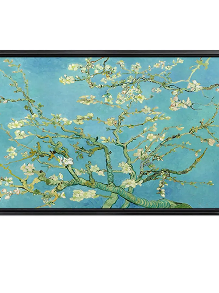 Vincent van Gogh Almond Blossoms Print on Canvas , Floating Frame Option, Modern Wall Art, Extra Large Canvas Wall Art
