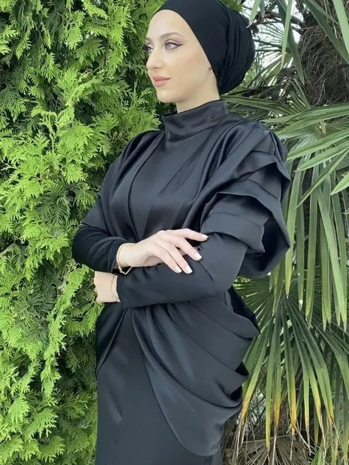 AHUNARE HIJAB - Bridesmaid Dress, Muslim Evening Dress, Nikah, Islamic Wedding, Engagement, Bridesmaid, , Prom Dresses, Long Dress,