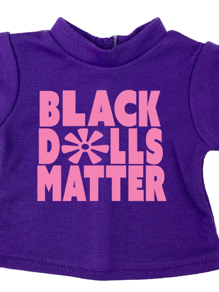 Black Dolls Matter® 18 Inch Doll Tee Shirt