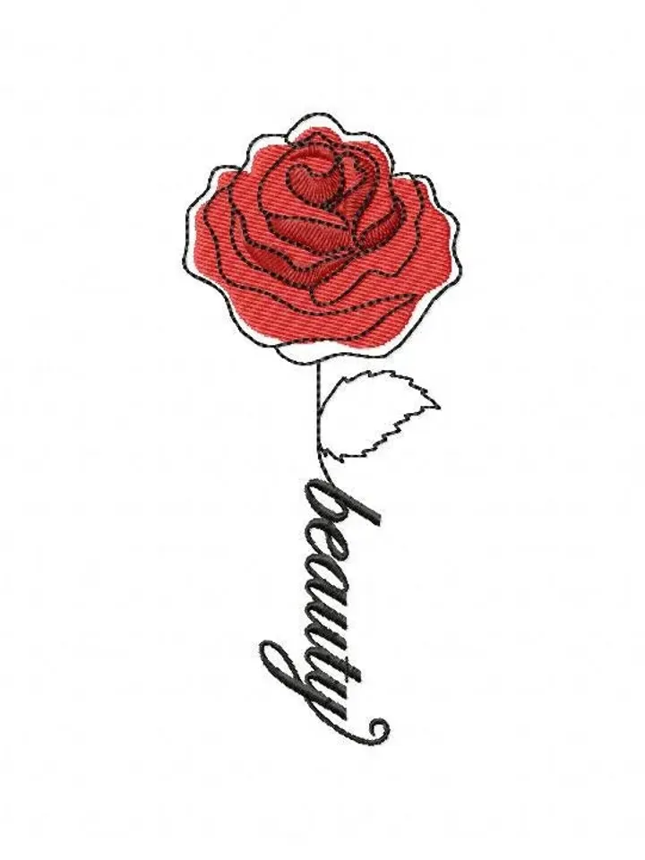 8 Calligraphy Blooms Embroidery Design Pack,Instant Download,Applique Design,digital file,happy valentines day,Rose,crazy love ,i love you