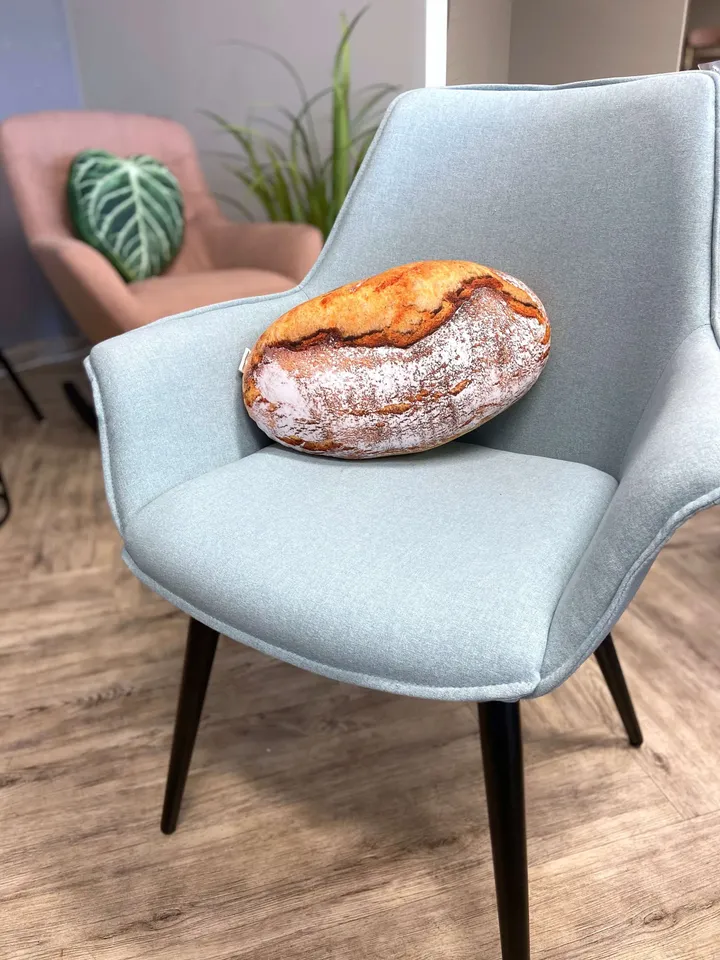 Bread pillow / loaf bread / food pillow / bread shaped pillow / funny pillow / bread cushion / plush bread / plush toy / junk food