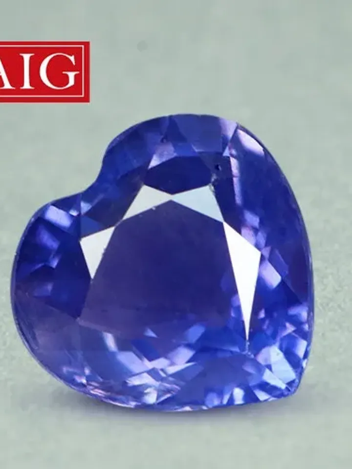 0.89 CT AIG Certified Outstanding Unheated 100% Natural Blue Sapphire Madagascar