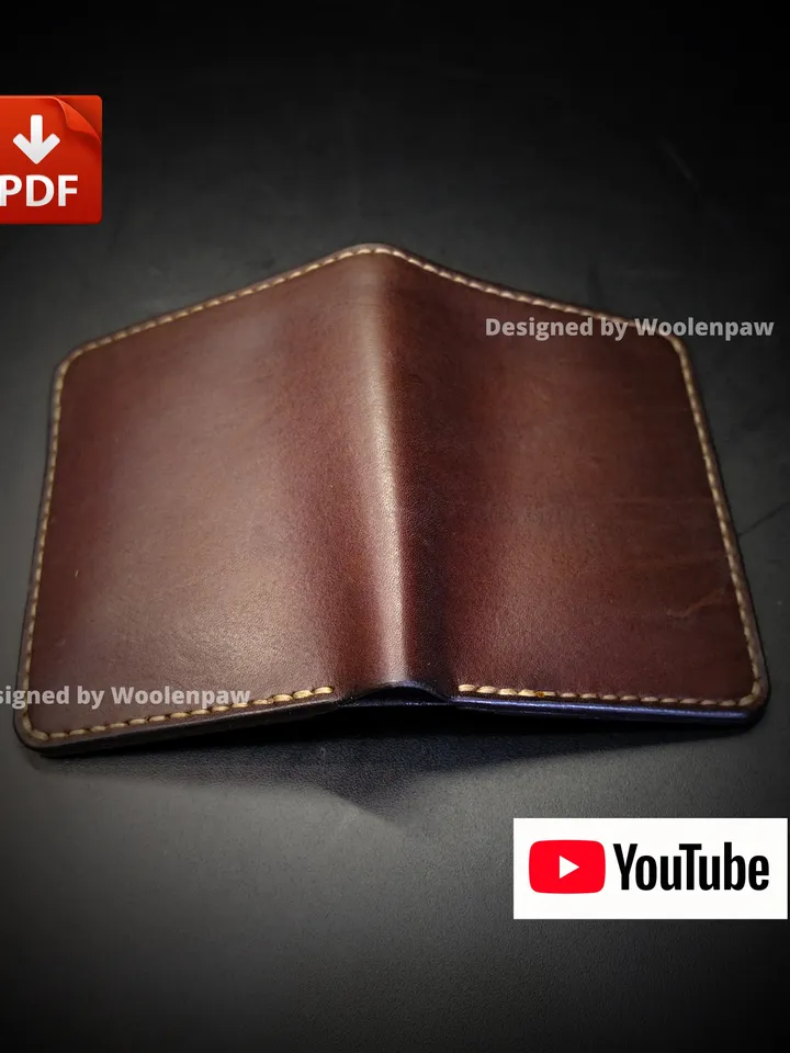 ID - wallet - leather pattern.BF21
