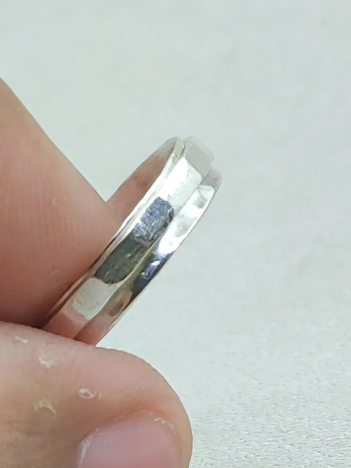 Spinner Ring, Band Ring, 925 Sterling Silver Ring, Handmade Ring, Hammered Spinner Ring, Anxiety Ring, Fidget Ring, Stacking Ring, Gift Ring