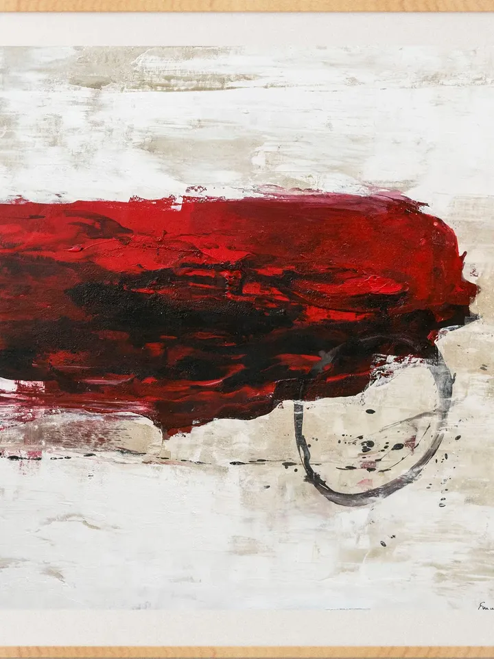 Large abstract Painting,Abstract Painting,Original Artwork,Abstract Art,Red Abstract Painting,Painting on canvas,Modern Painting,Home Decor