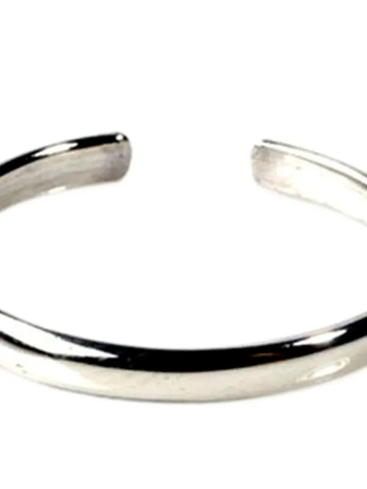 Toe Ring · Silver Toe Rings · Adjustable Sterling Silver Toe Ring · Simple Summertime fashion · Beach Wedding jewelry · Everyday Jewelry