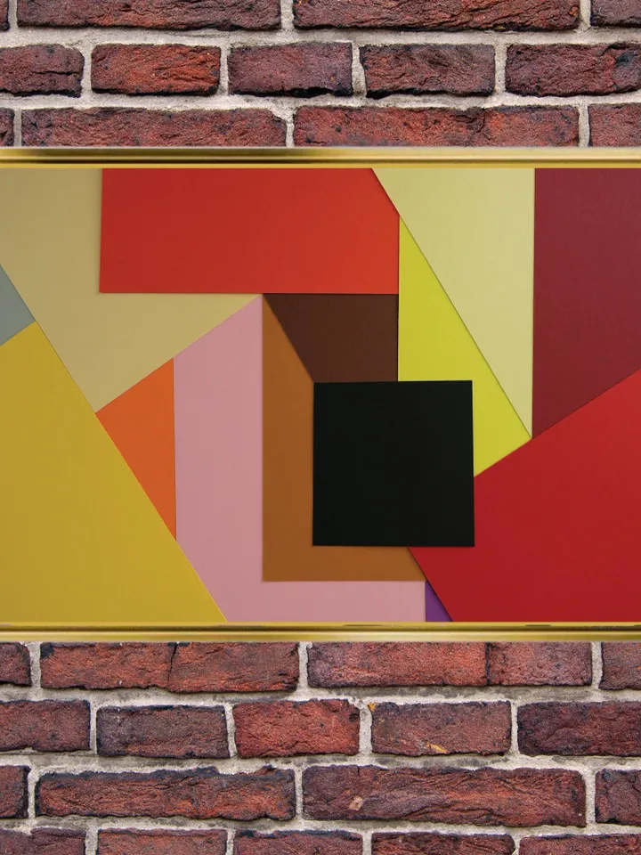 Abstract Painting Print on Canvas , Floating Frame Option, Modern Wall Art, Extra Large Canvas Wall Art