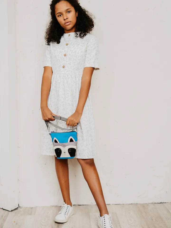 RACCOON CROSSBODY BAG gift for her, for girl, for mom and daughter Shipping from USA