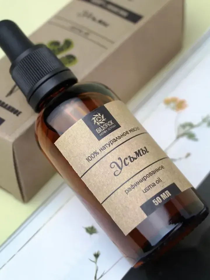 Natural cosmetic oil "Usma", 50 ml (1.69 oz)