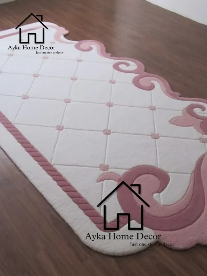 Ayka 100% Handmade Woolen Area Rug For Hall Kitchen Living Room Bed Room Bath Room Dining Room Kids Room Carpet Christmas Gift / Hall Rug