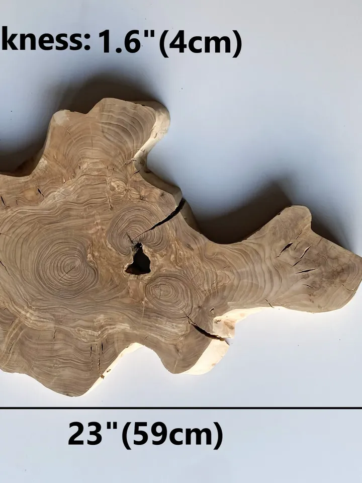 Live Edge Olive Wood Slab, 23"x13"x1.6" Raw Edge Wood, Epoxy Resin Wood, Tree Slice, Live Edge Slabs