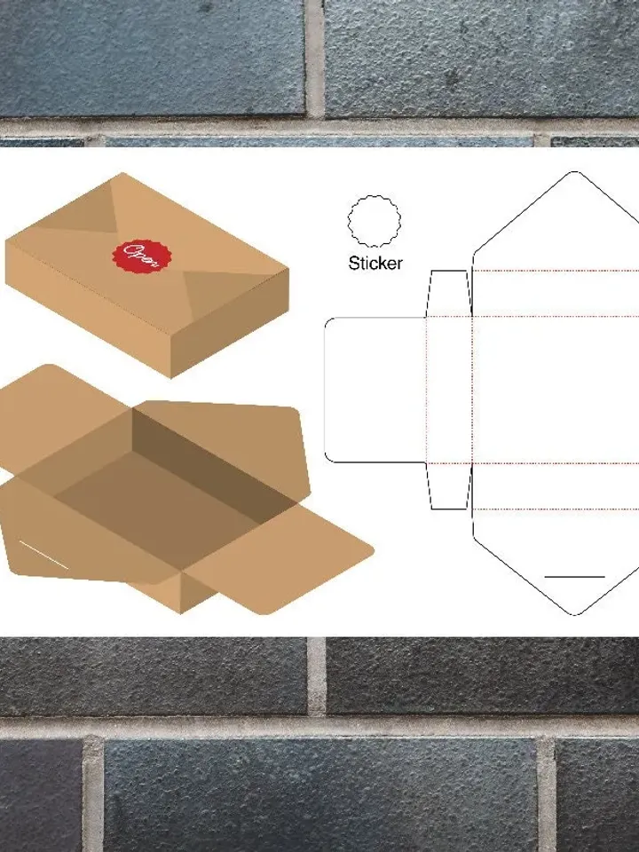 Box template Gift box SVG Party Favour Box Cricut Box PDF printable pattern Instant download box gift package paper pattern
