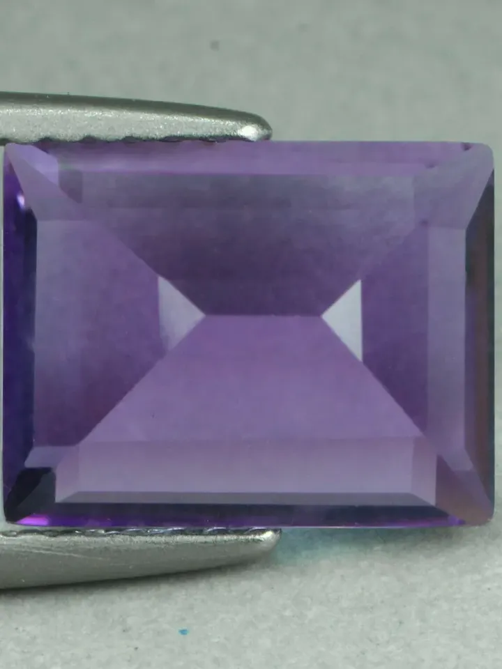 3.09 CT Flawless Sparkling 100% Natural AAA Grade Color Purple Amethyst From Bolivia
