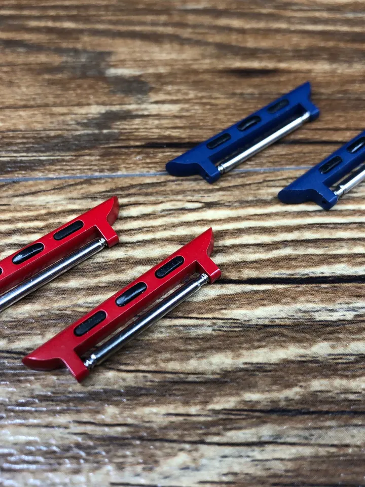 Apple Watch Aluminum Blue Series 6 adapters, Product Red 44mm, 40mm connector, Apple Watch Band Adapter
