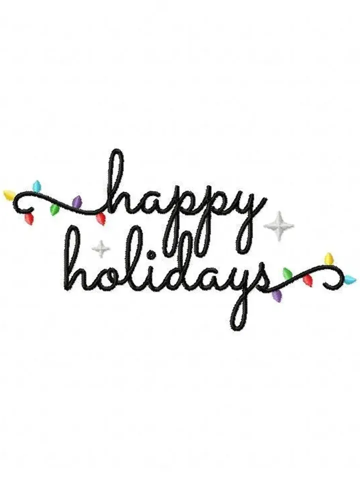50% off,6 Christmas Lighted Greetings Appliqué Embroidery Design ,7 Sizes,Instant Download,Digital Machine,Gnomes,Dst,Jef,Xxx,Pes,Hus,Exp.