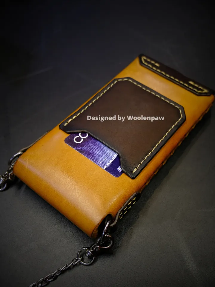 Phone case - leather pattern. NS10