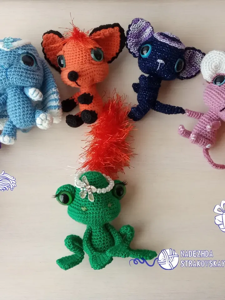 TUTORIAL: Kawaii style Baby Squirrel cuties crochet pattern*