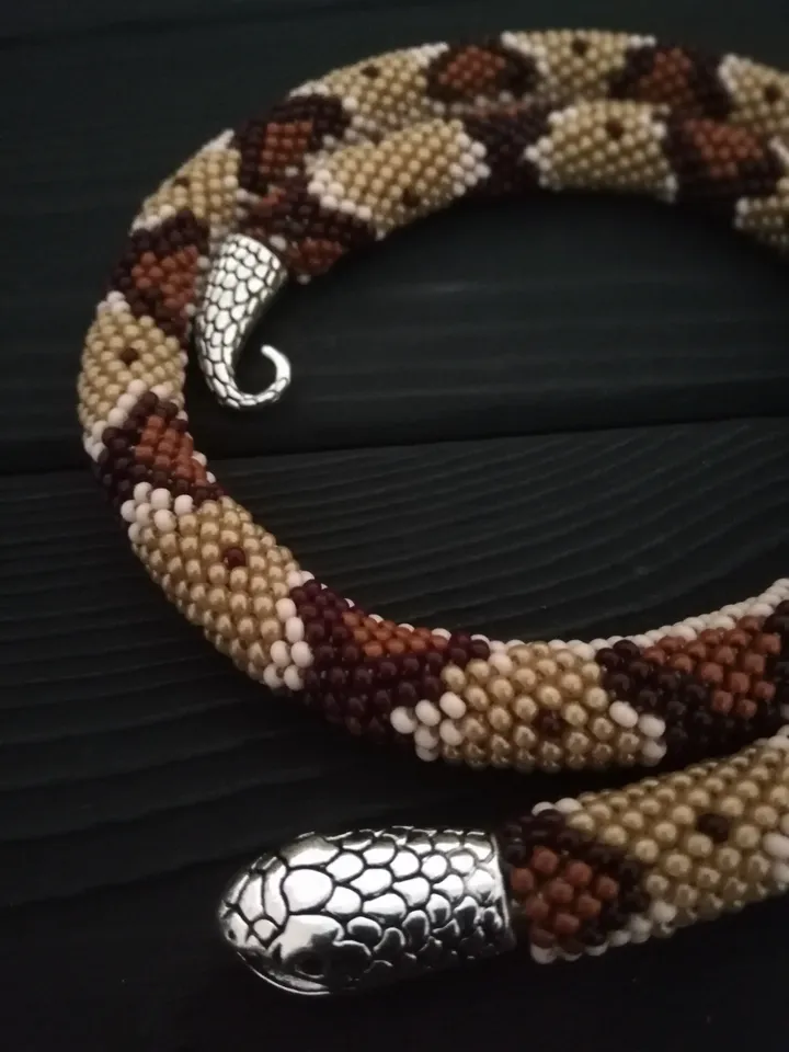 PDF Bead Crochet Pattern , Pattern for Necklace and Bracelet bead crochet