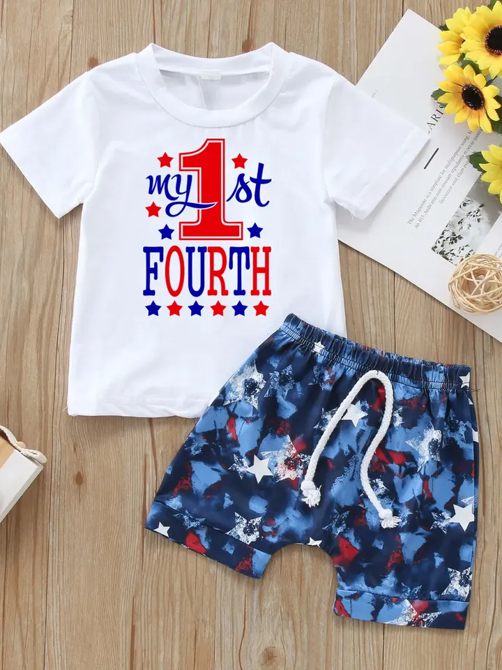 My 1st Fourth of July Patriotic 4th of July First 4th of July digital design Cricut svg dxf eps png ipg pdf, cut file