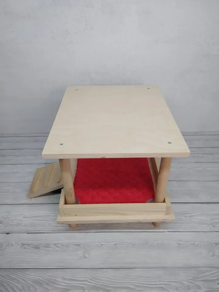 Wooden guinea pig hideout, guinea pig cage accessories, rabbit hidey house, rabbit bed wooden, rabbit house