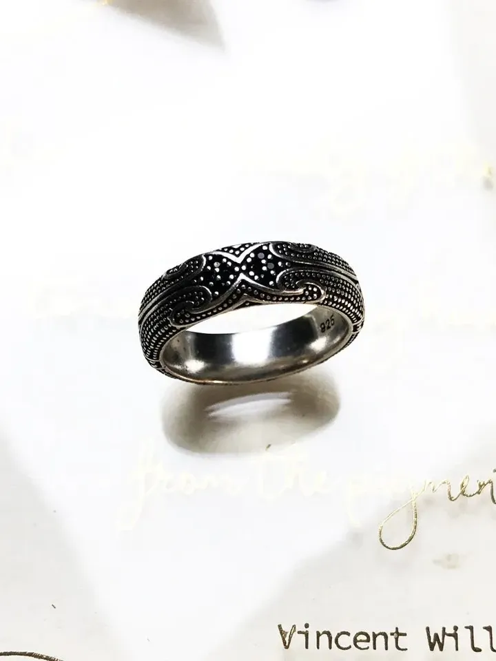 Bohemian Ring, Sterling Silver Boho Ring, Aztec Ring, Boho Ring, Unique Ring, Tribal Ring, Bohemian Rings, Boho Rings,