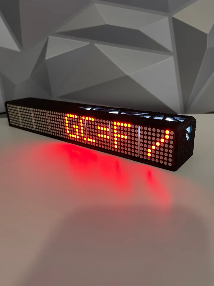 Limited Edition 10” Crypto or Stock Price Ticker Display