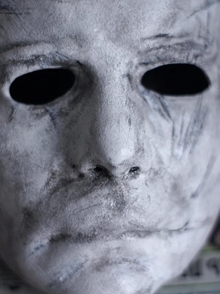 Hand made Michael Myers mask The Shape Dead By Daylight Maniac Plastic Halloween 2018 Halloween movie Halloween michael