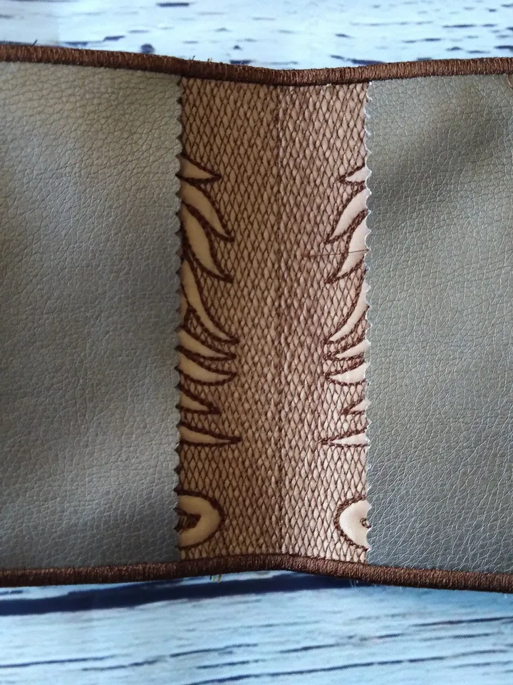 embroidery designs In the Hoop Passport cover trapunto lion Machine embroidery case ITH wedding embroidery File Instant Download.