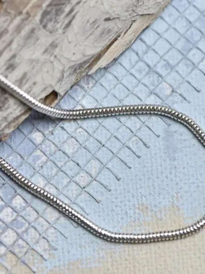 Sterling Silver Snake Chain Bracelet