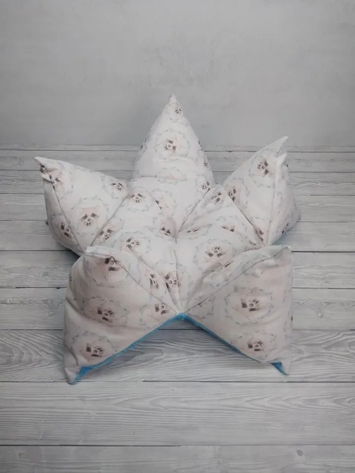 Custom pet pillow, small dog bed, rabbit bed, kitten bed, pet furniture, handmade pet bed, lair for chihuahua, guinea pig bed