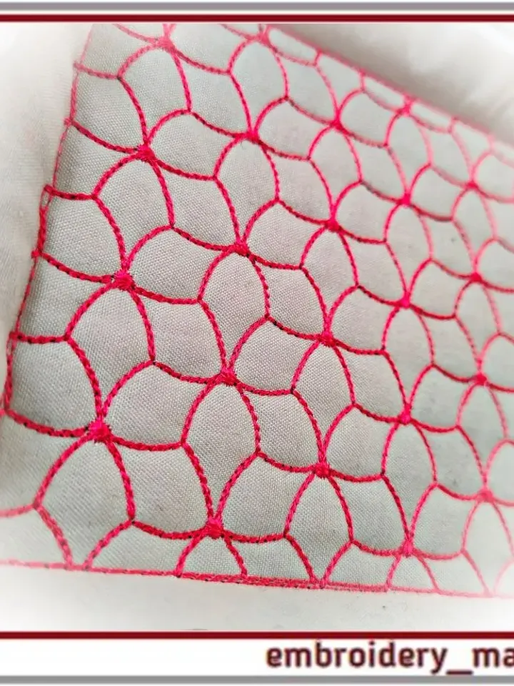 12 Quilt Block and border Machine Embroidery Designs - 6 Sizes Available