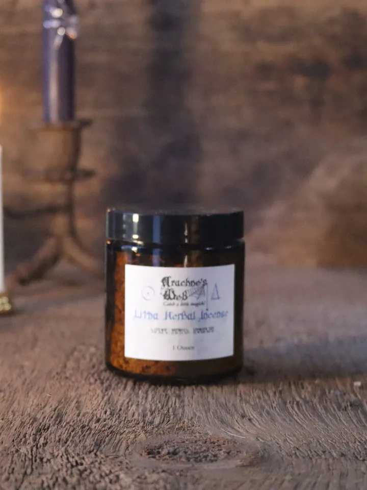 Litha Offering Herbs, Litha Incense, Handcrafted Litha Offering, Herb and Essential Oil Incense