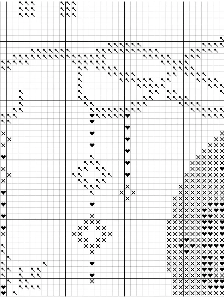 Christmas Cross Stitch Pattern. New Year cross stitch. Text cross stitch.